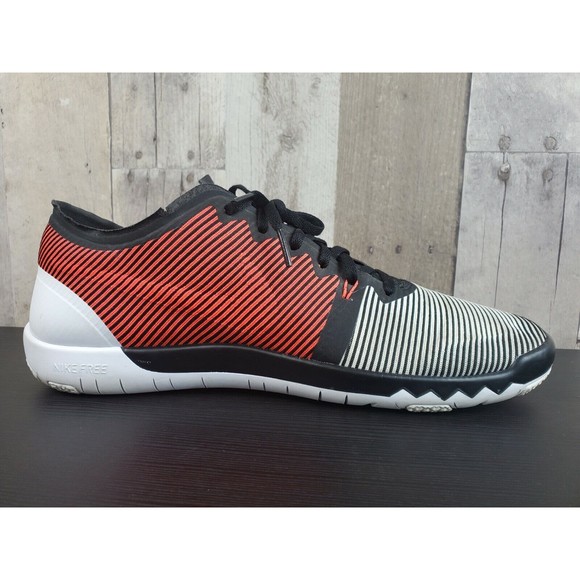 Nike Free Trainer 3.0 V4 Men's Size 12 Sneakers University Red White Black - Picture 7 of 12